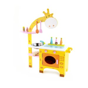 Giraffe Kitchen Wooden Playset - Windmill Kids Furniture