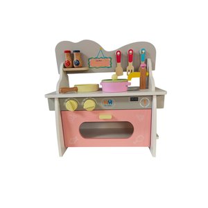 Kitchen Wooden Playset Pink - Windmill Kids Furniture
