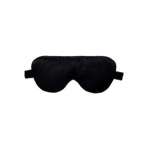 Savona: SAVONA Silk Sleep Mask, Black, One Size