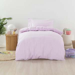 SQUIGGLES Jagger Duvet Duvet Cover Set, Lilac, NZ Double