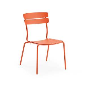 Wellmax Verano Outdoor Aluminium Dining Chair, Terracotta