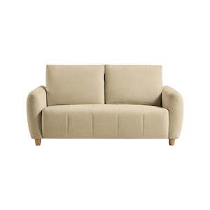 Linspire Aero 2-Seater Boucle Sofa, Beige