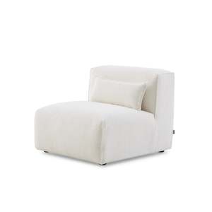 MODE Bravo 1-Seater Sofa Module, Boucle, Creamy White