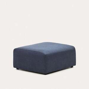 Kave Home Neom Ottoman, Blue, 89x75x40cm