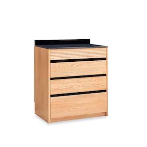 Kitchen And Dining Room: Solidwood Hemura Sideboard with 4 Drawers