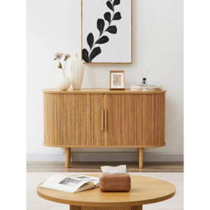 Lifely: Lifely Tate Tambor Door Sideboard, Natural Wood