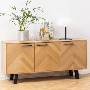 Linspire: Linspire Miro Shoe Cabinet, Large, Natural Wood & White