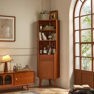 Loft Japandi Platform Bed Frame, Natural Wood