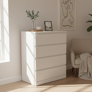 New Arrivals: Loft Ensio Chest of 4 drawers, Off-White