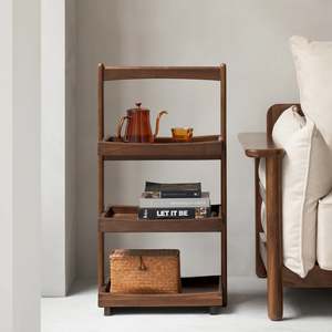 Living Room Tables: Solidwood Luxembourg Side Table, American Black Walnut