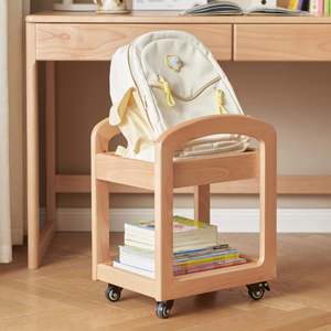 Living Room Tables: Solidwood Milo Side Table, Premium Birch