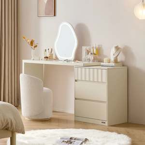Linspire Whisper Adjustable Dressing Table with Chest of 3 Drawers