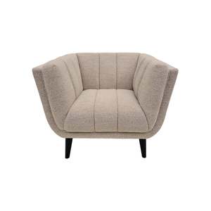 Hjem Design: Hjem Design Tampa 1-Seater Sofa, Beige