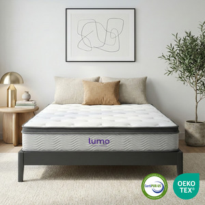 Lumo: Lumo Breeze Hybrid Mattress - Medium, White