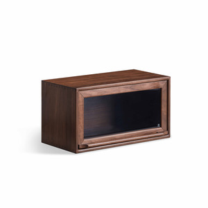 Solidwood Luxembourg Flip-Door Module, American Black Walnut
