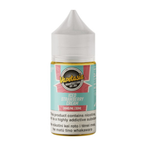 Flavour Creamy: Strawberry Cream Nic Salts (30mL) by Vapetasia (Iced)