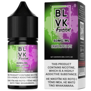 Grape Apple Ice Nic Salts (30mL) by BLVK (Fusion)