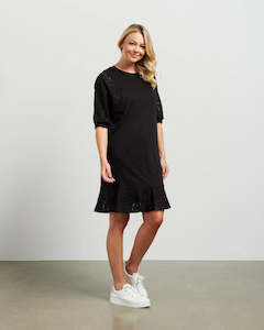 Charlotte Dress | Black | Et Alia