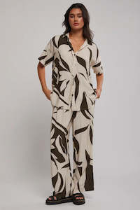 Staple: Acacia Wide Leg | Olive | Staple