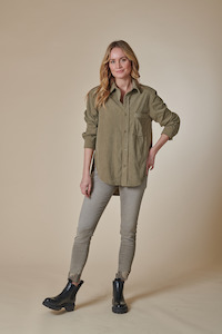 Zhrill: Tjura Cord Blouse | Gleaf | Zhrill