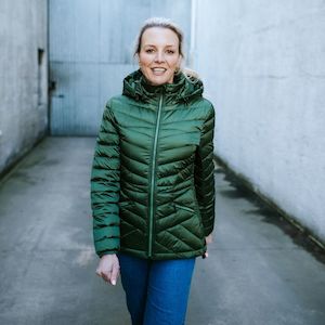 Cushla 90/10 Packable Jacket | Cypress | Moke