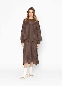 Two By Two: Lincoln Top | Coffee | Two by Two