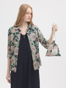 Nice Things: Camelia Shirt | Sage Green | Nice Things