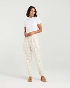 Sarah Pant |  Duckegg Plaid | Et Alia