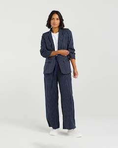 Et Alia: Kennedy Blazer | Midnight Stripe | Et Alia