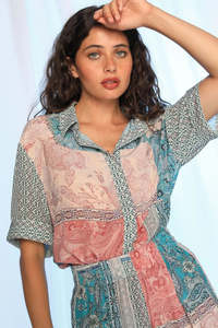 Blouses Shirts: Monica Shirt | Paisley | Kachel