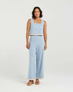 Priscilla Crop | Indigo | Et Alia