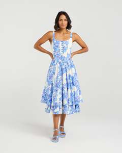 Lily Dress | Lavender Garden | Et Alia