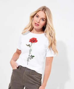 Rocker Rose Tee | Joe Browns