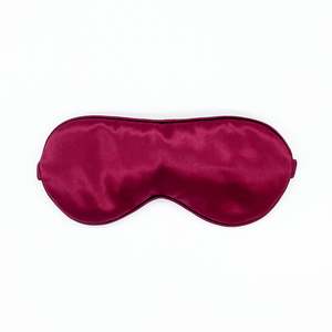 Silk Sleep Eye Mask - Burgundy