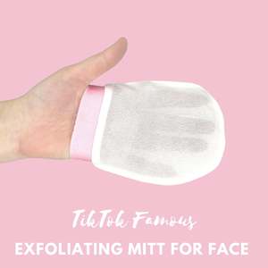 100% Silk Exfoliating Mitt For Face - TikTok Famous Silk Exfoliating Glove NZ