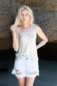 Silk Slips: 100% Mulberry Silk Camisole - Champagne