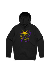 Kids Korner Hoody: KIDS PKM: ALAKAZAM - HOODY