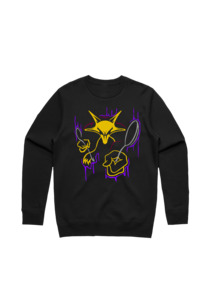 Kids Korner Crewneck: KIDS PKM: ALAKAZAM - CREWNECK