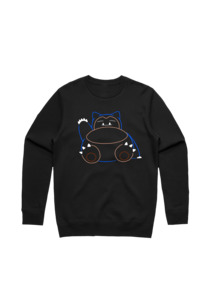 Kids Korner Crewneck: KIDS PKM: SNORLAX 2.0 - CREWNECK