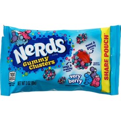 American Test Collection: Nerds Gummy Clusters - Very Berry 3oz/85g