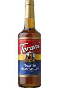 Beverage Drink Mix: Torani Toasted Marshmallow Sugar Free Syrup 750ml