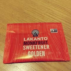 Sweetener: Lakanto Monk Fruit Golden Sweetener Bagged 3g