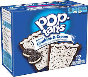 Breakfast: Pop Tarts - 12pk Frosted Cookies & Creme