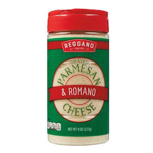 Cheese: Reggano Cheese Parmesan & Romano 8oz/227g
