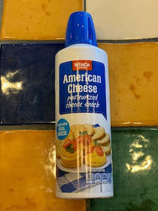 Cheese: Winco Aero Pasteurized Cheese Snack - American Cheese 8oz/227g