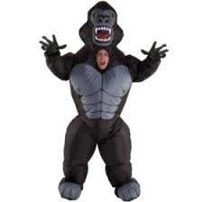 Costumes Dressups: Inflatable Gorilla Costume