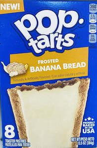 Pop Tarts - 8pk Banana Bread Frosted (Best by 13 Jun 2025)