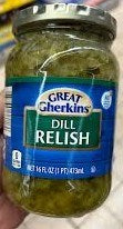 Great Gherkin Dill Relish 16floz/473ml