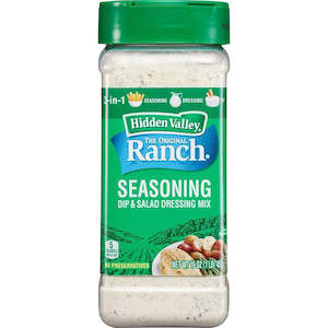 Seasonings 1: Hidden Valley Ranch Seasoning Mix Original 16oz