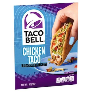 Taco Bell Chicken Taco Seasoning Mix 1oz/28g (Best by 26 May 2025)
